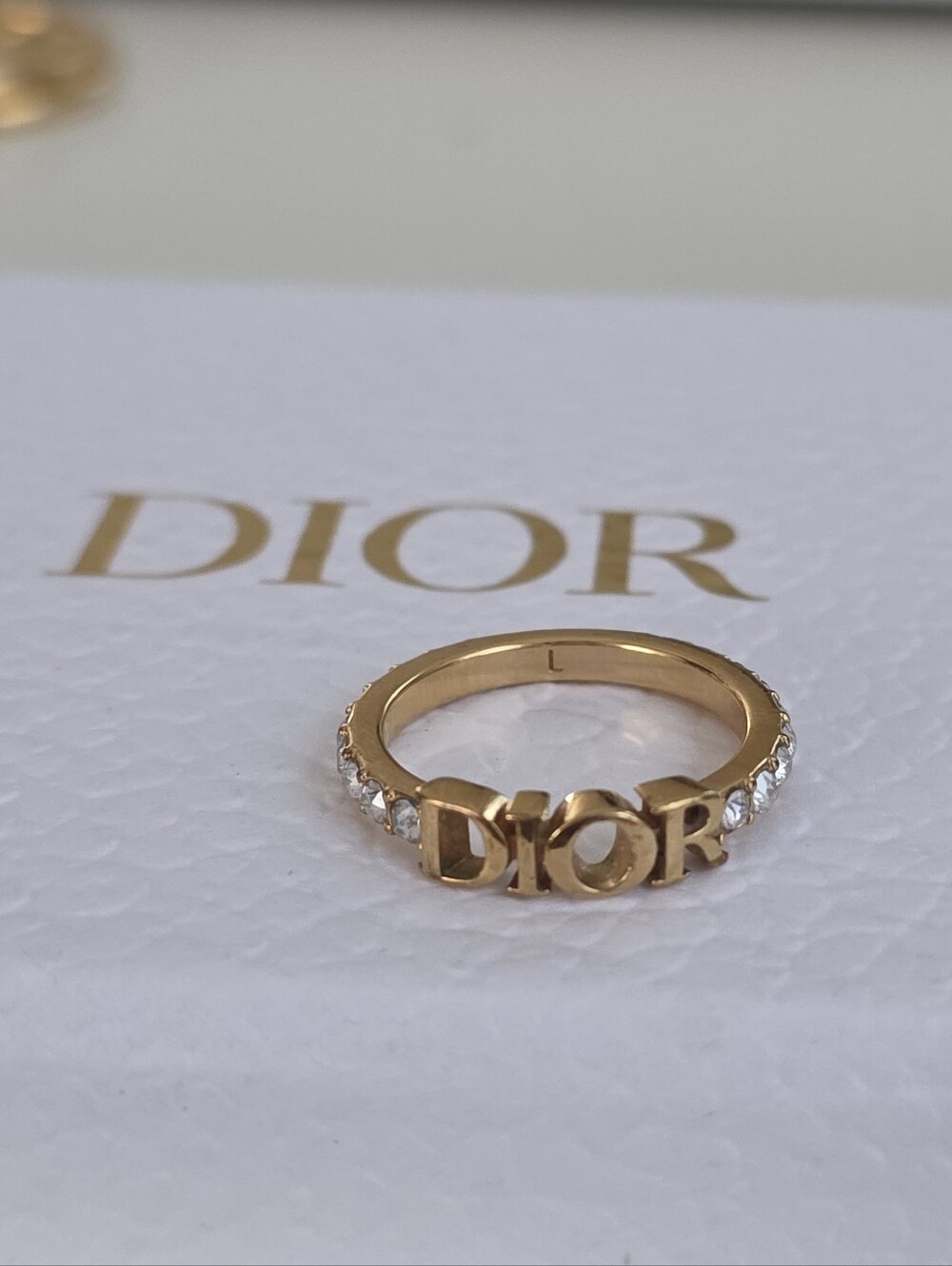 Dior Gold and Silver Women's Ring